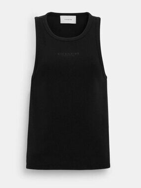 Coach Tank Top Black